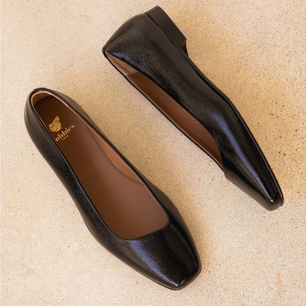 Bobbies Paris Adélie Square Toe Flats